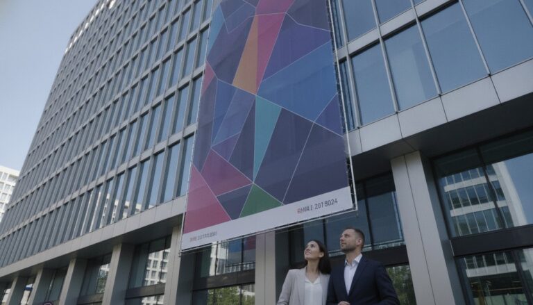 Tlač reklamných plachiet: Kompletný sprievodca pre efektívnu OOH reklamu v roku 2026